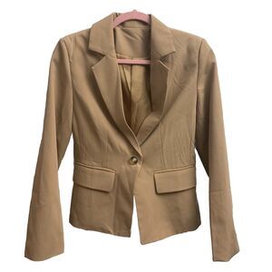 fitted Nude Blazer S